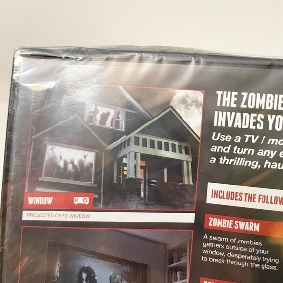 Zombie Invasion DVD AtmosFear FX Halloween Damaged Case - Picture 14 of 16
